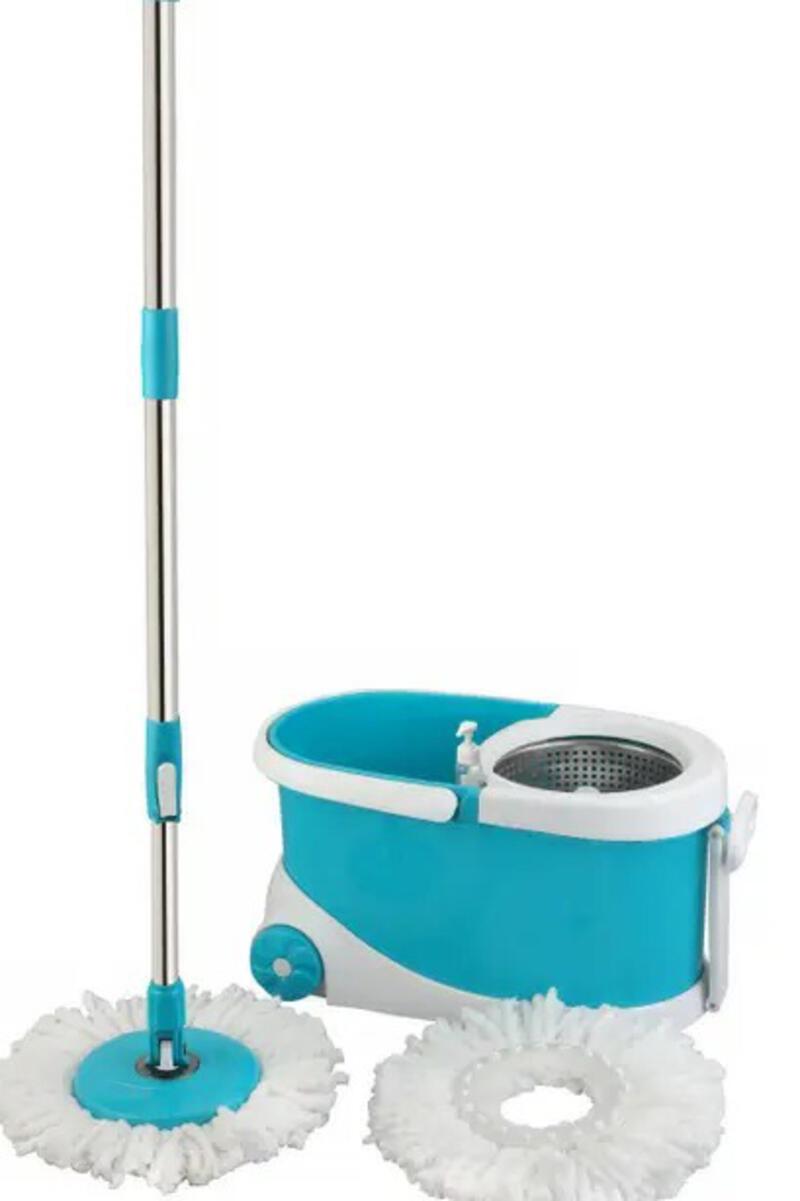 AMEEBA spin mop set with bucket, home cleaning accessories, floor cleaner  machine, mopping machine for floor