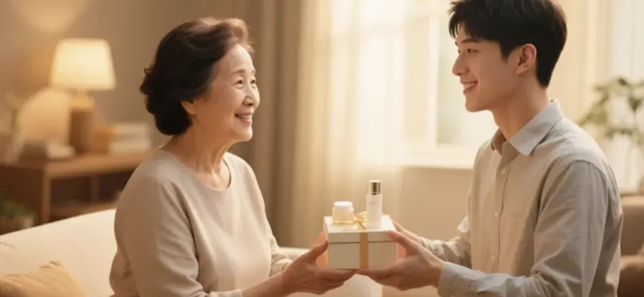 กล่องของขวัญบำรุงผิวสำหรับวันแม่ แนะนำ: Deep Sea Secret Classic Essence Water