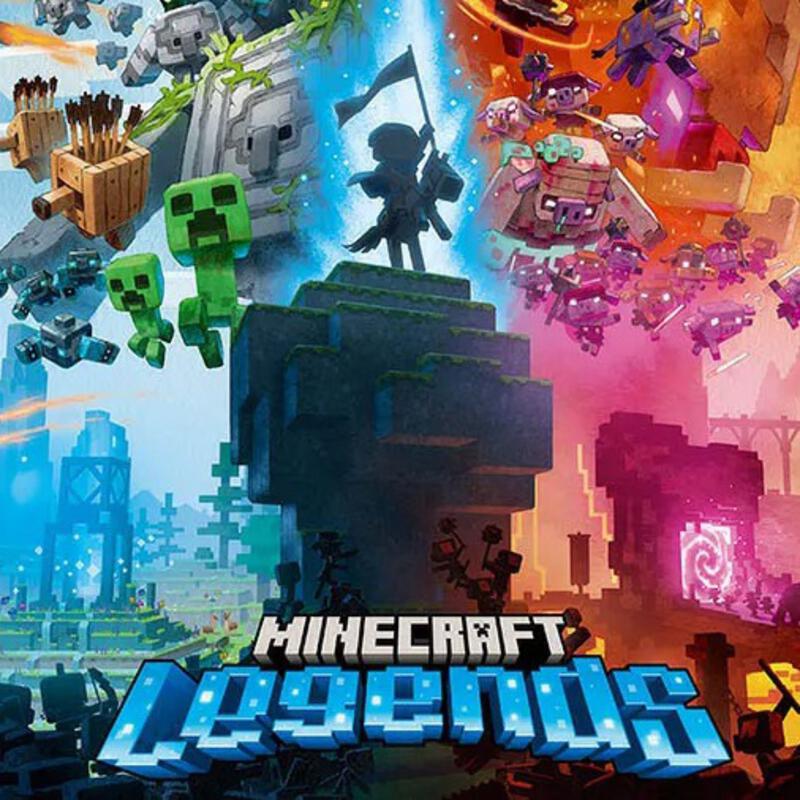 switch遊戲推薦多人、switch雙人遊戲：我的世界：傳奇 Minecraft Legends