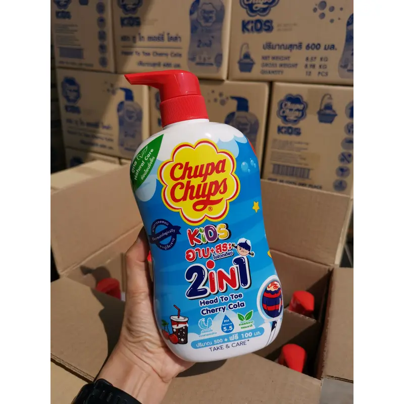 chupa chups อาบน้ำพร้อมสระ
