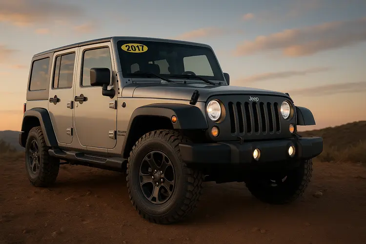 รถยนต์ Jeep Wrangler ปี 2017 ราคามือสองล่าสุดปี 2025 สำหรับสายลุยโดยเฉพาะ
