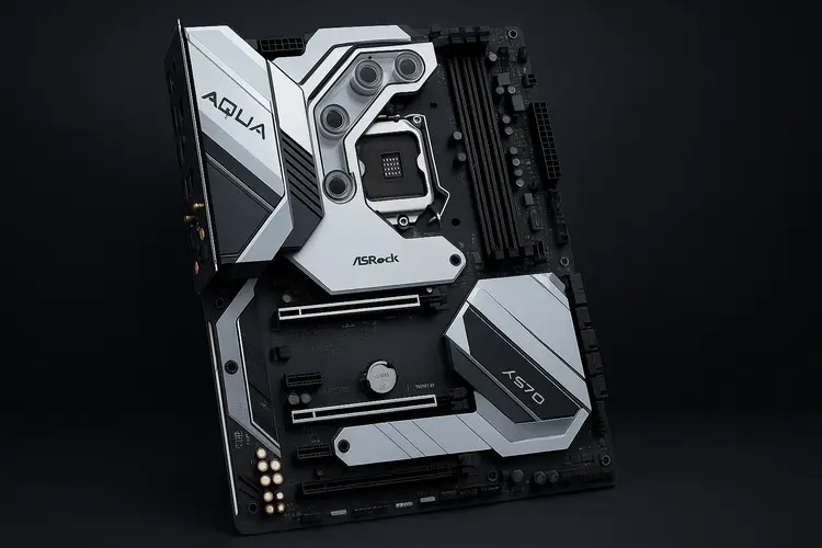 เมนบอร์ด ASRock X570 Aqua ราคาล่าสุดปี 2025 สำหรับคอมพิวเตอร์ระดับไฮเอนด์