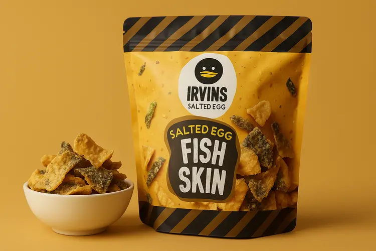 หนังปลาไข่เค็ม Irvins Salted Egg ราคาเท่าไหร่? ของฝากสุดฮิตจากสิงคโปร์