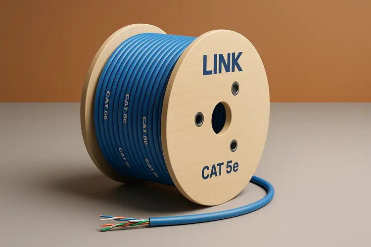 สายแลน LINK CAT5e ราคาเมตรละเท่าไหร่ อัปเดตล่าสุดปี 2025 สำหรับใช้งานภายใน
