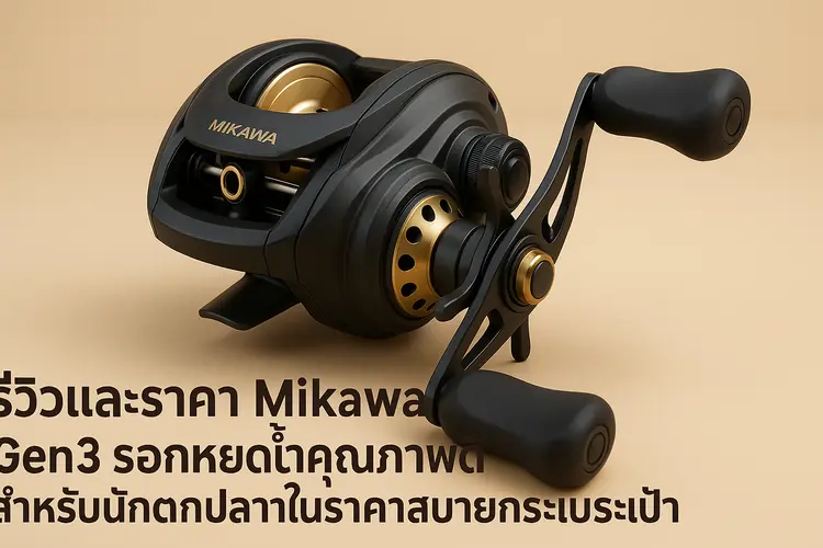 รีวิวและราคา Mikawa Gen3 รอกหยดน้ำคุณภาพดีสำหรับนักตกปลาในราคาสบายกระเป๋า