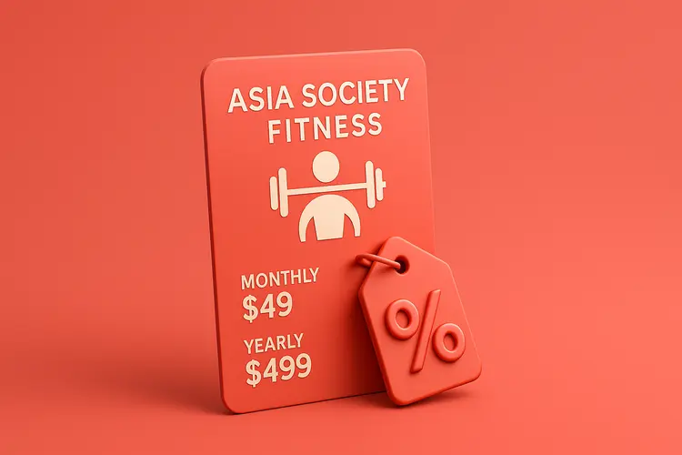 ค่าสมาชิกฟิตเนส Asia Society Fitness ราคาต่อเดือนและต่อปีล่าสุด พร้อมโปรโมชั่น