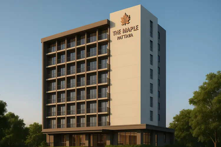 รีวิว The Maple Pattaya โรงแรมและเซอร์วิสอพาร์ทเมนท์ พร้อมราคาห้องพัก