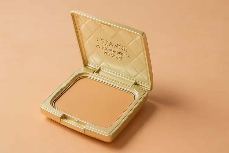 รีวิวแป้ง Cezanne UV Foundation EX Premium ปกปิดเนียน คุมมันดีจริงมั้ย