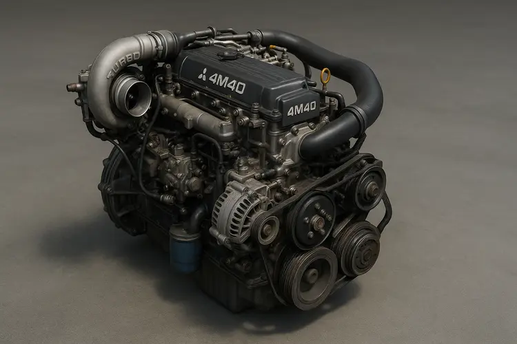 เช็คราคาเครื่องยนต์ Mitsubishi 4M40 Turbo มือสอง พร้อมอู่แนะนำสำหรับวางเครื่อง