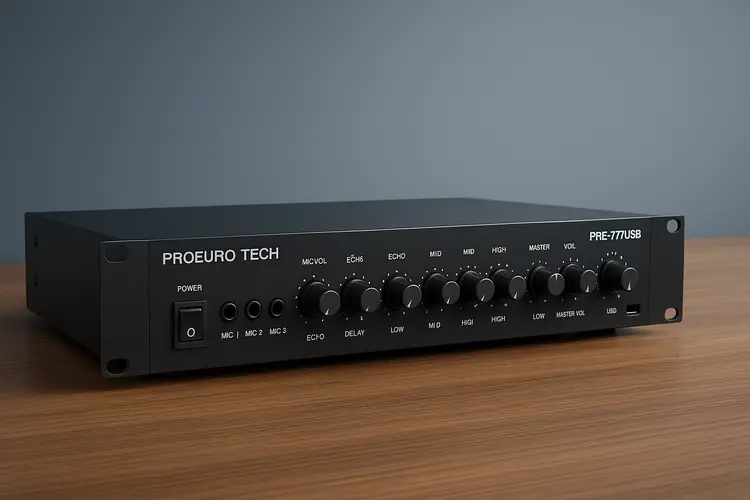 ปรีแอมป์คาราโอเกะ Proeuro Tech PRE-777USB ราคาล่าสุด เสียงดีไหม