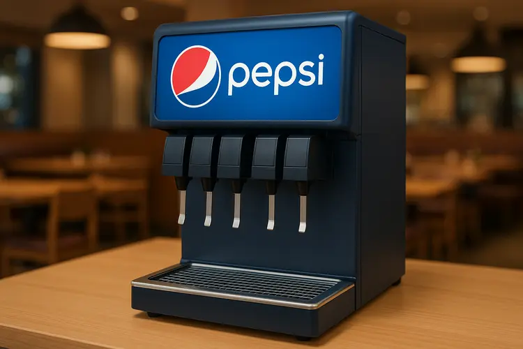 เครื่องกดน้ำอัดลมเป๊ปซี่ (Pepsi Fountain) ราคาเท่าไหร่ สำหรับร้านอาหาร